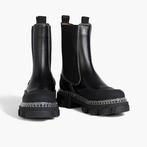Ganni black boots